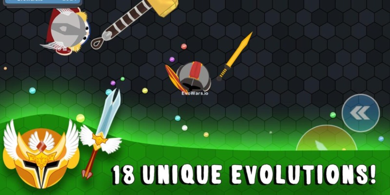 Evowars.io Mod 1.9.32 (Menu, Unlimited Money, Immortality, Quick Level, OneHit)