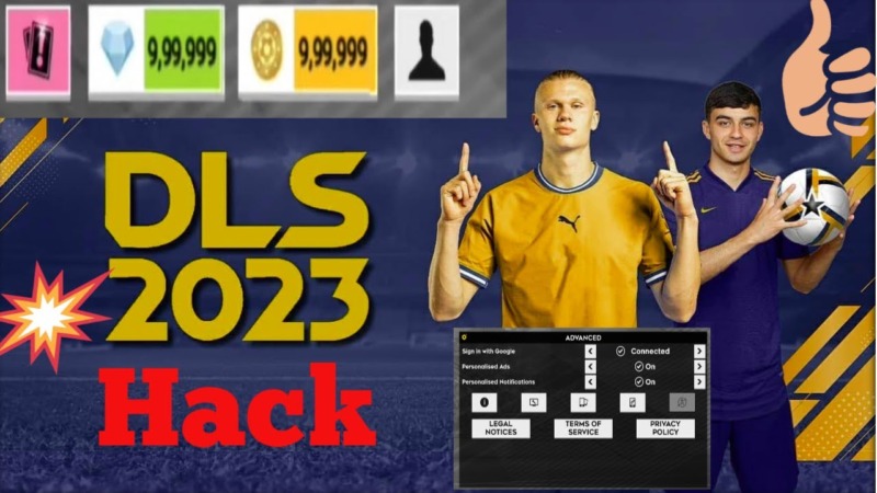 Thoải mái trải nghiệm với Hack Dream League Soccer 2023