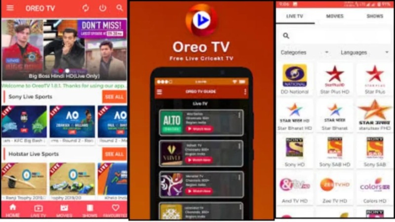 Các tính năng của Oreo TV Mod Apk