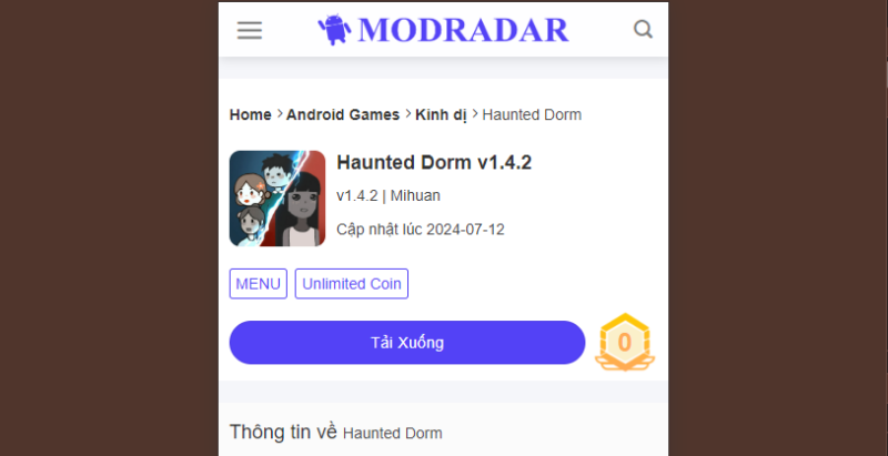 Screenshot 269 - Tải Haunted Dorm Hack 1.7.4 (MOD Vô hạn tiền, Tiếng Việt)