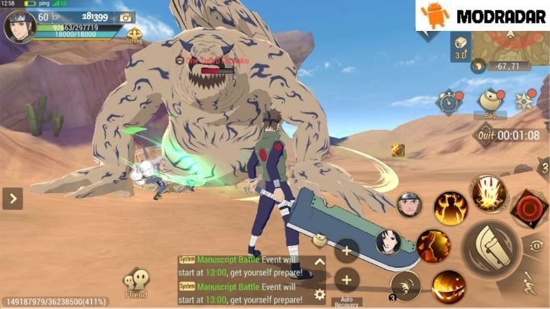 Introduction Naruto: Slugfest Mod Apk