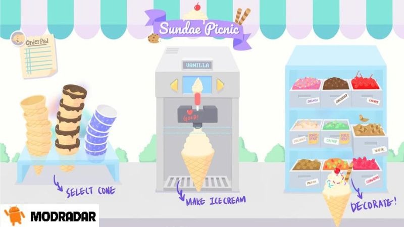 Sundae Picnic Mod Apk 1.5.4 (Unlimited Money)