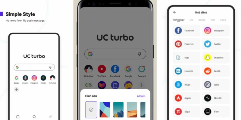 UC Browser Turbo Mod Apk 1.10.6.900 (Ikklan Diblokir)