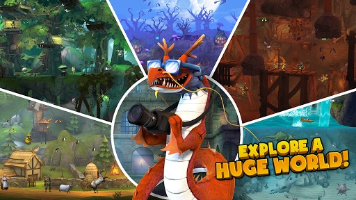 Graphics Hack Hungry Dragon Mod Apk