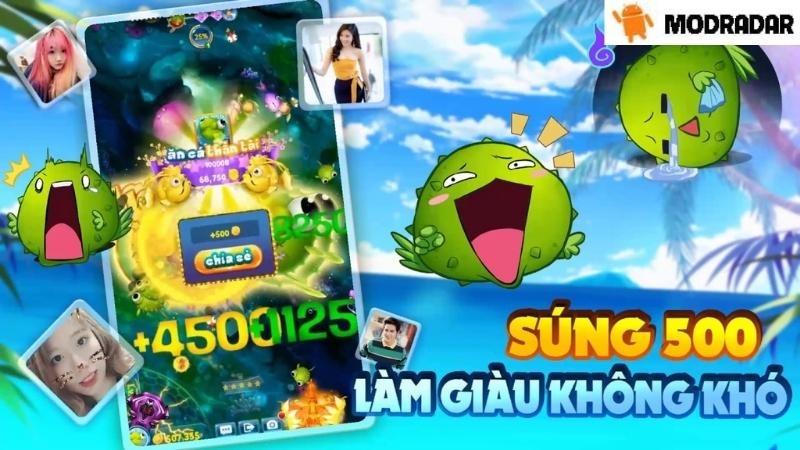 Fitur iCá – Bắn Cá ZingPlay VNG Mod