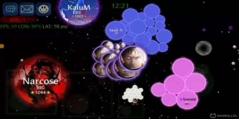 Nebulous.io Mod APK (Level 900 Instantly) v8.0.6.1