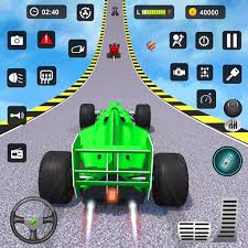 Formula Car Stunt Games Mod v1.8.6 (Tidak Terkunci)