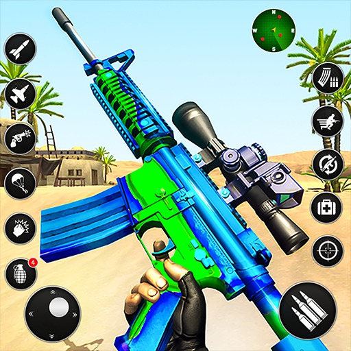 Fps Shooting Strike: Gun Games Mod Apk (Immortal Easy to play) v1.75