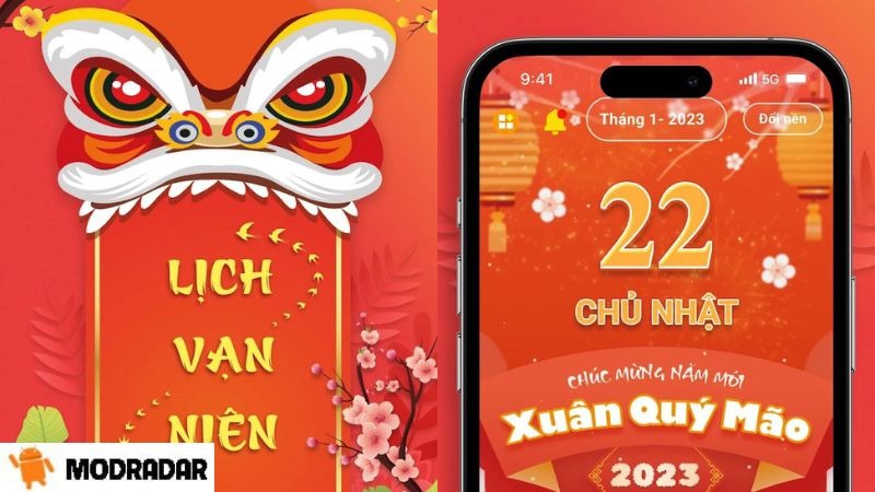 Download Lịch Vạn Niên 2023 – Lịch Âm mod v1.4.0