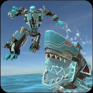 Robot Shark mod v3.4.5 Điểm nâng cấp không giới hạn