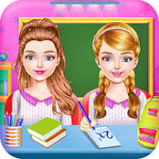 Twins Sisters Girls School Day APK v1.0.23 Gratis