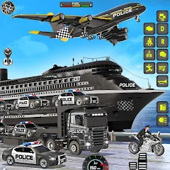 Police Game Transport Truck Mod v1.50 (Uang Tidak Terbatas)