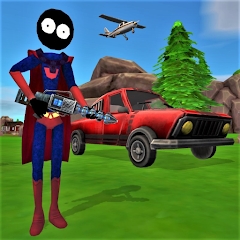 Stickman Superhero Mod v2.0.6 (Unlocked All Items)