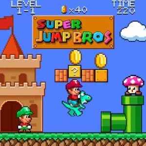 Super Jump Bros: Original 1985 APK v1.0.9.186 Gratis